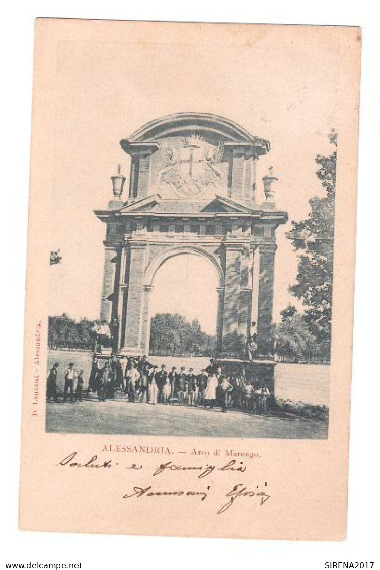 ALESSANDRIA - ARCO DI MARENGO- VIAGGIATA - Alessandria