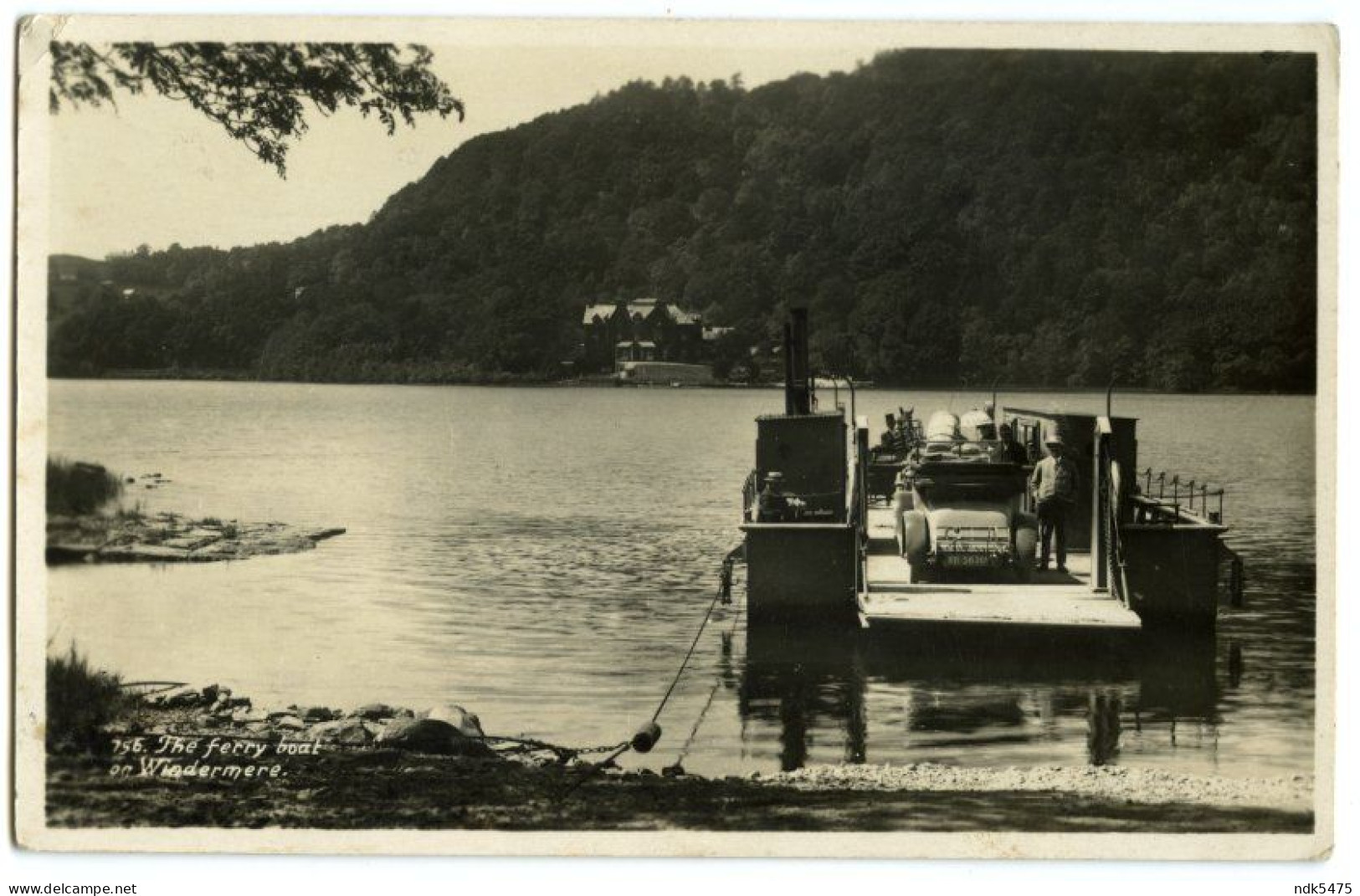 THE FERRY BOAT AT WINDERMERE (ABRAHAMS SERIES) / LONDON, WEMBLEY HILL, CLIFTON AVENUE (MUNDSAY) - Windermere