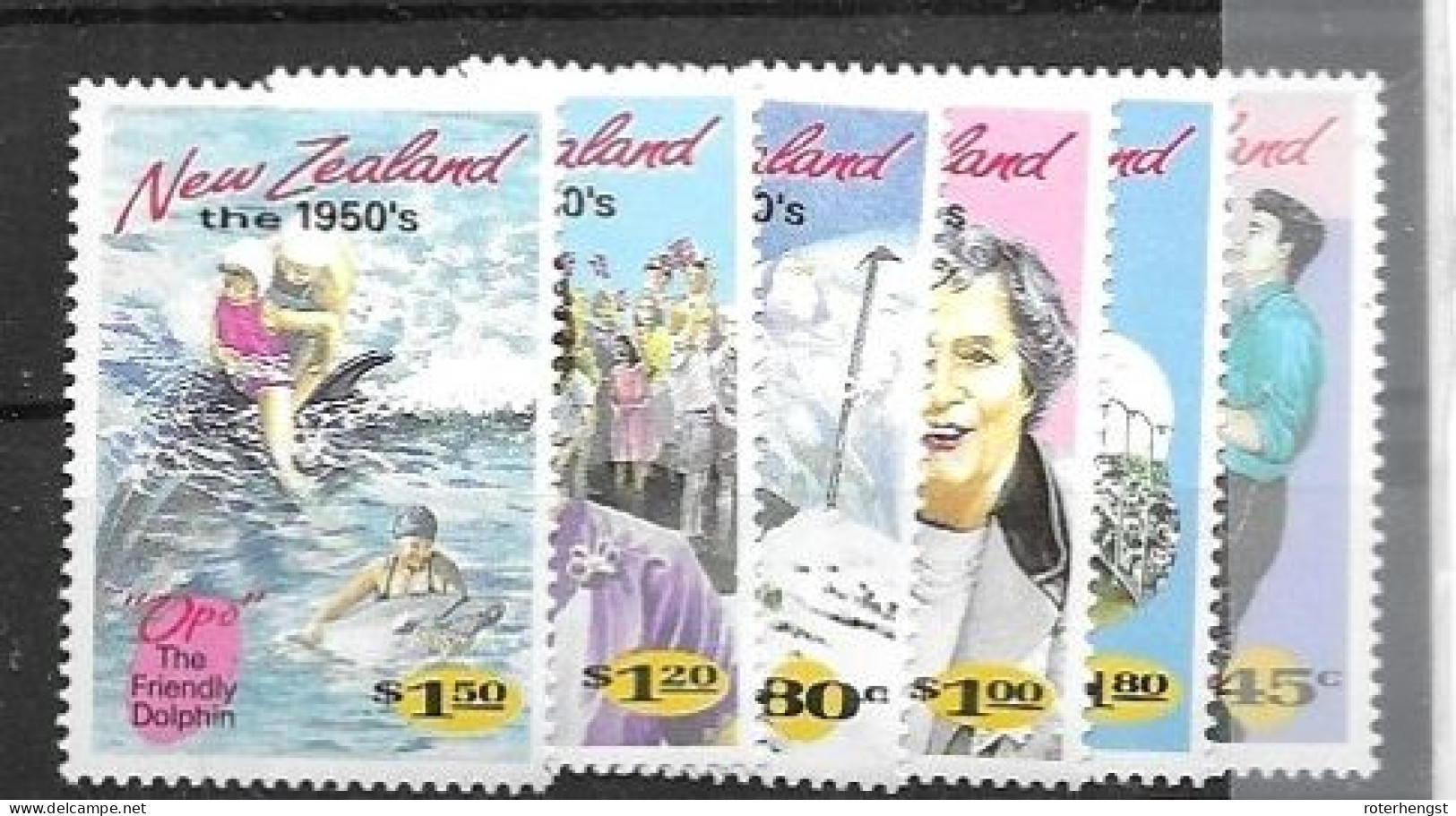 New Zealand Mnh ** Set 1994 10 Euros - Ungebraucht