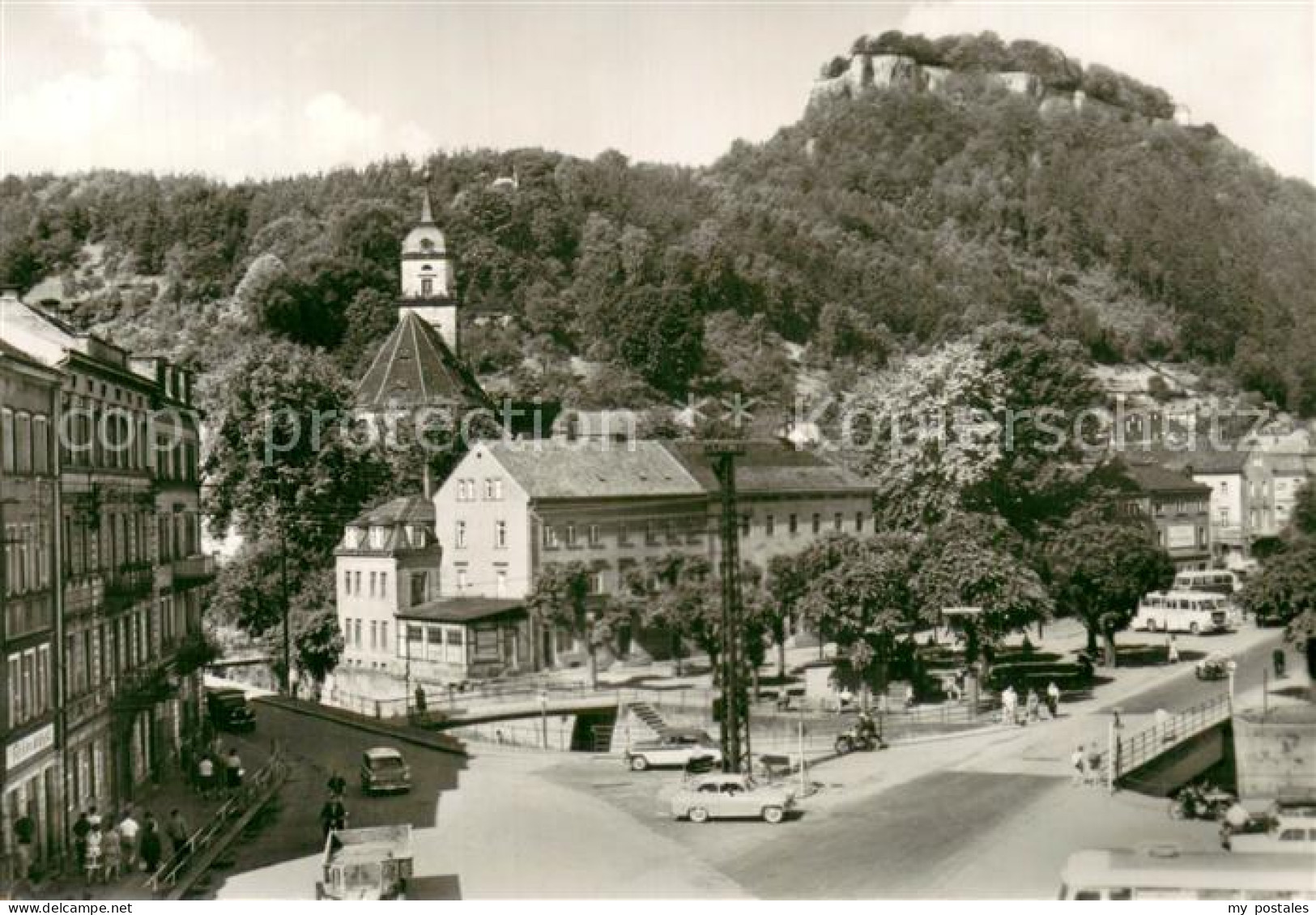 73753624 Koenigstein Saechsische Schweiz Stadtansicht Mit Festung Koenigstein Sa - Koenigstein (Saechs. Schw.)