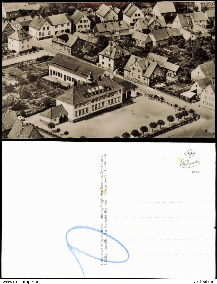 Ansichtskarte  Luftbilder / Überflugkarte Marktplatz BRD Westdeutschland 1961 - Non Classés