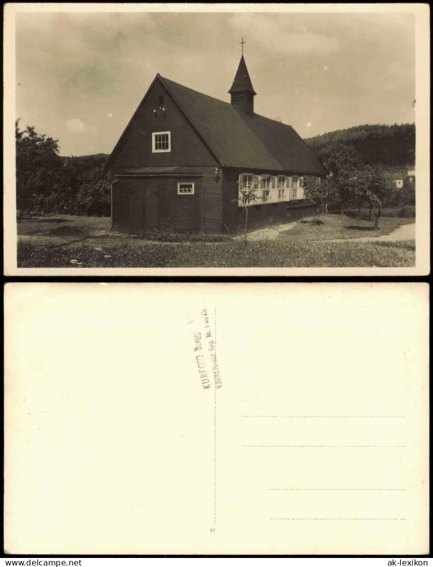 Ansichtskarte Bad Gottleuba-Berggießhübel Kirche 1956 - Bad Gottleuba-Berggiesshuebel