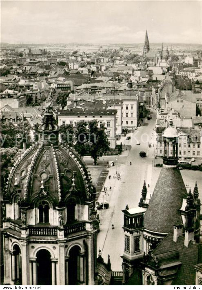 73753579 Schwerin  Mecklenburg Blick Auf Die Schloss Strasse  - Schwerin