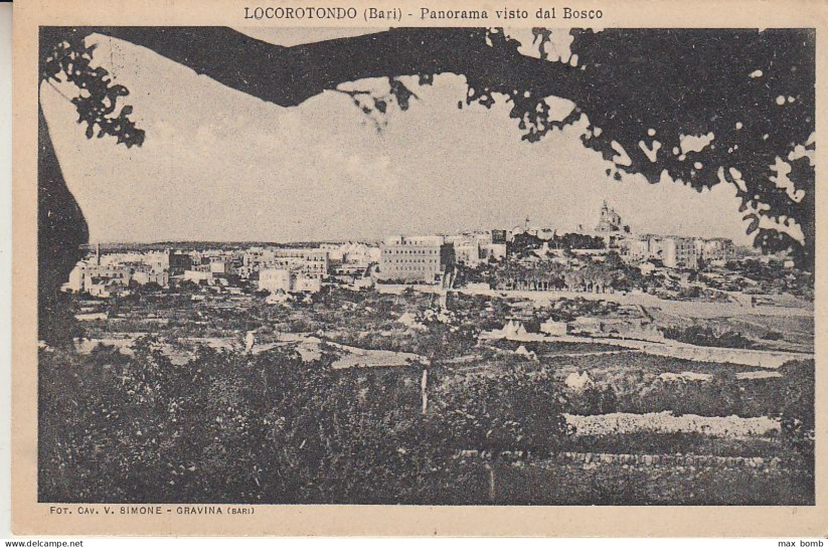 1936 LOCOROTONDO    BARI - Bari