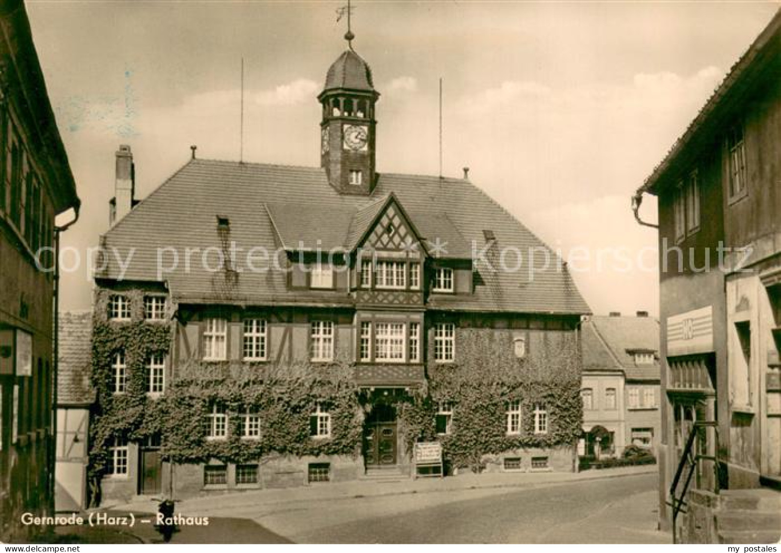 73753563 Gernrode Harz Rathaus Gernrode Harz - Sonstige & Ohne Zuordnung