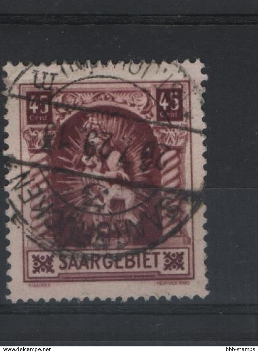 Saar Michel Kat.Nr. Oberschlesiem Gest 102 - Used Stamps