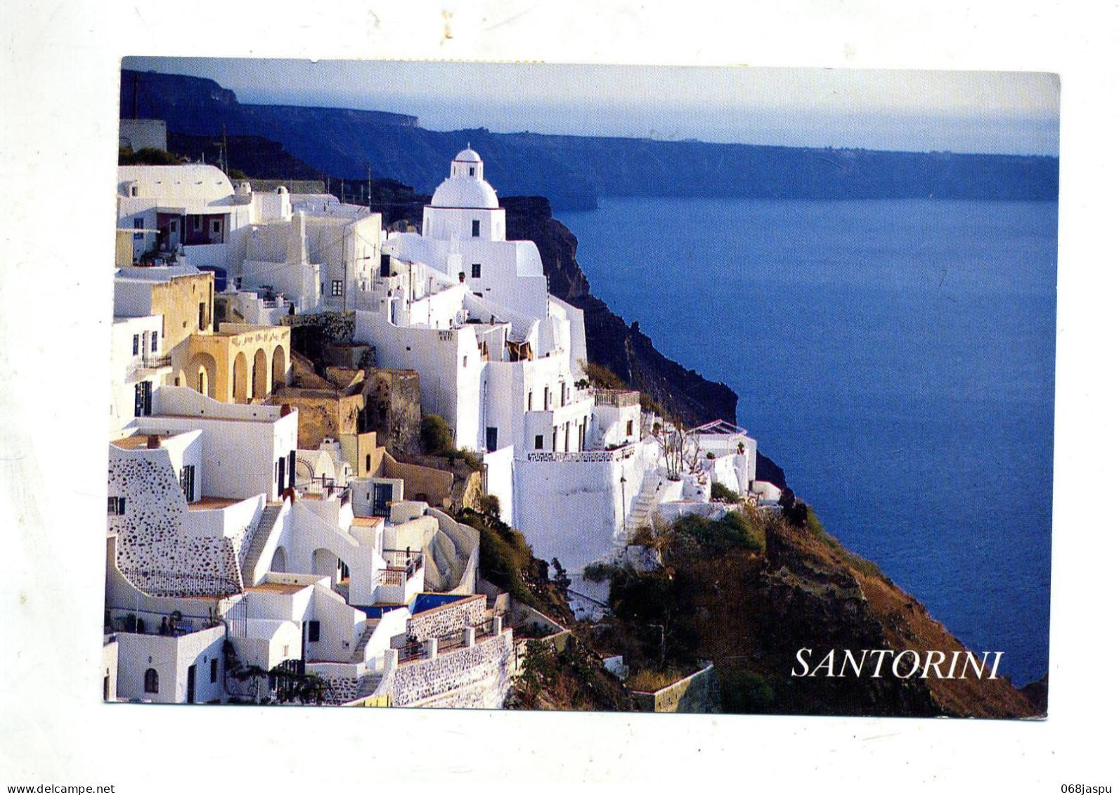 Carte Santorini - Grèce