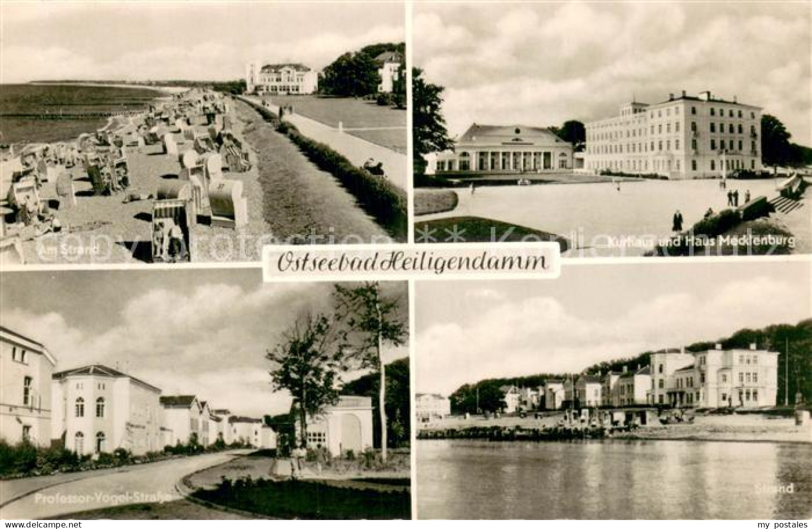 73753527 Heiligendamm Ostseebad Strand Kurhaus Und Haus Mecklenburg Professor Vo - Heiligendamm