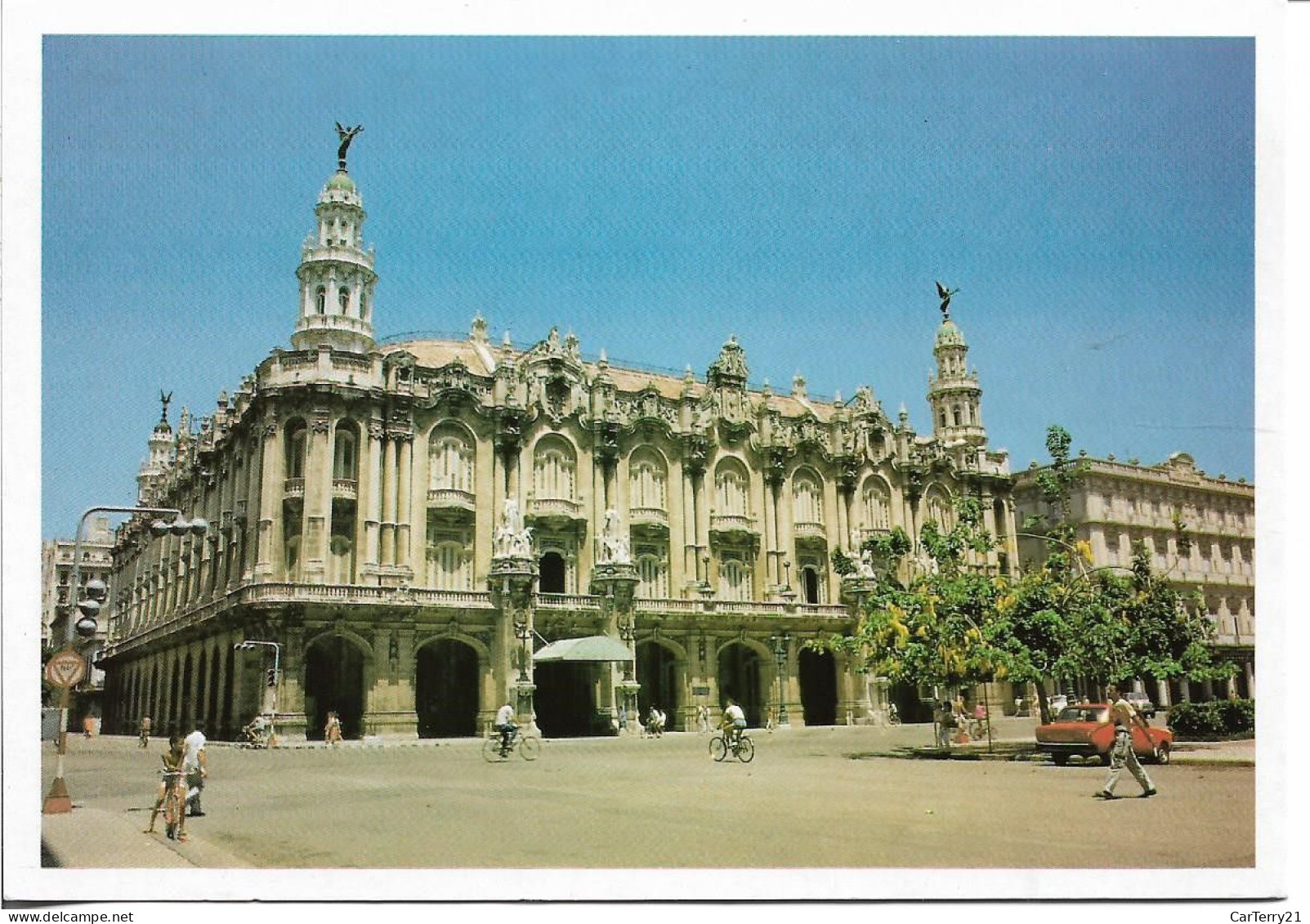 CPM. CUBA. LA HAVANE. THEÂTRE GARCIA LORCA. - Autres & Non Classés