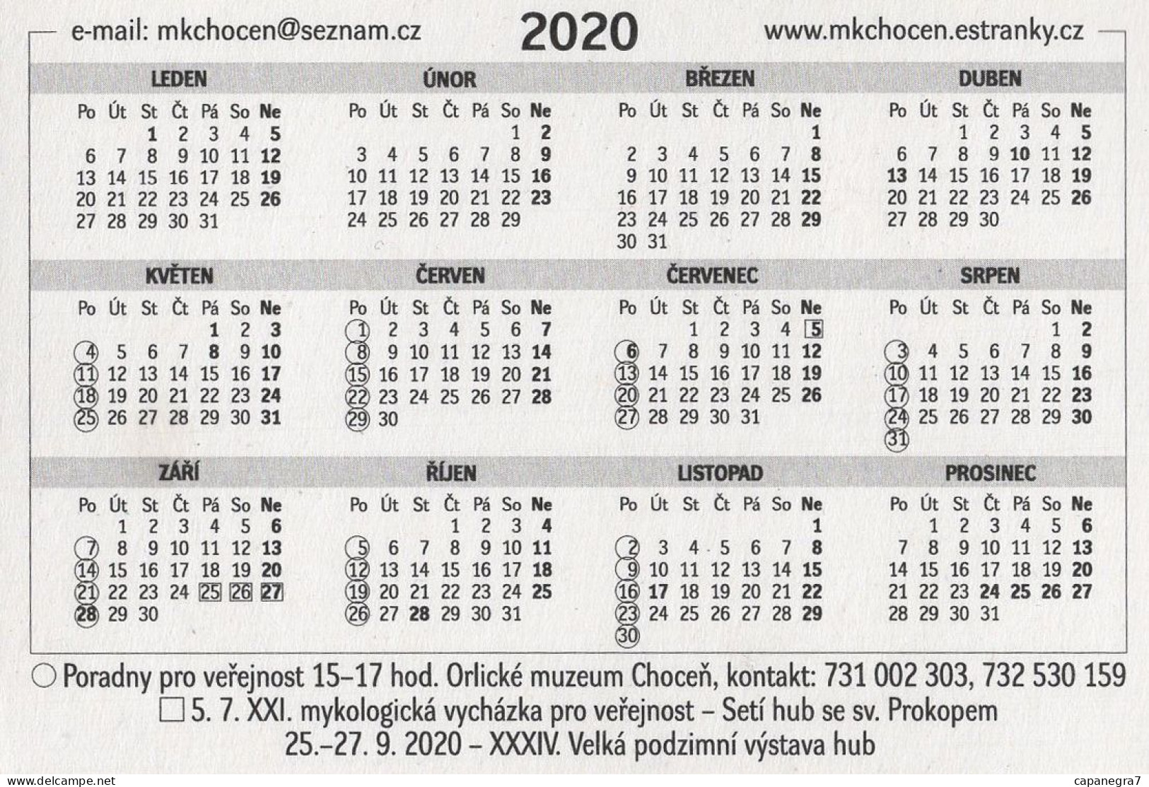 Boletu Pinophilus, Mushrooms, MK Choceň, Czech Rep., 90 X 60 Mm, 2020 - Formato Piccolo : 2001-...