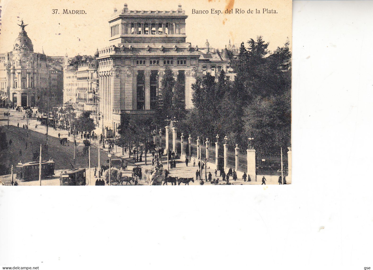 SPAGNA  1924 - Madrid - Banco Esp. Del Rio De La Plata - Madrid