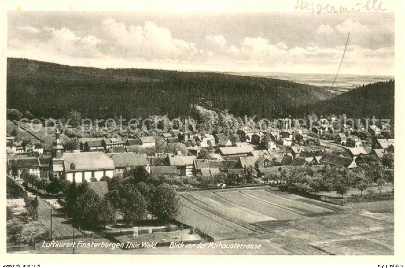 73753499 Finsterbergen Panorama Luftkurort Blick Von Der Kurhausterrasse Finster - Andere & Zonder Classificatie