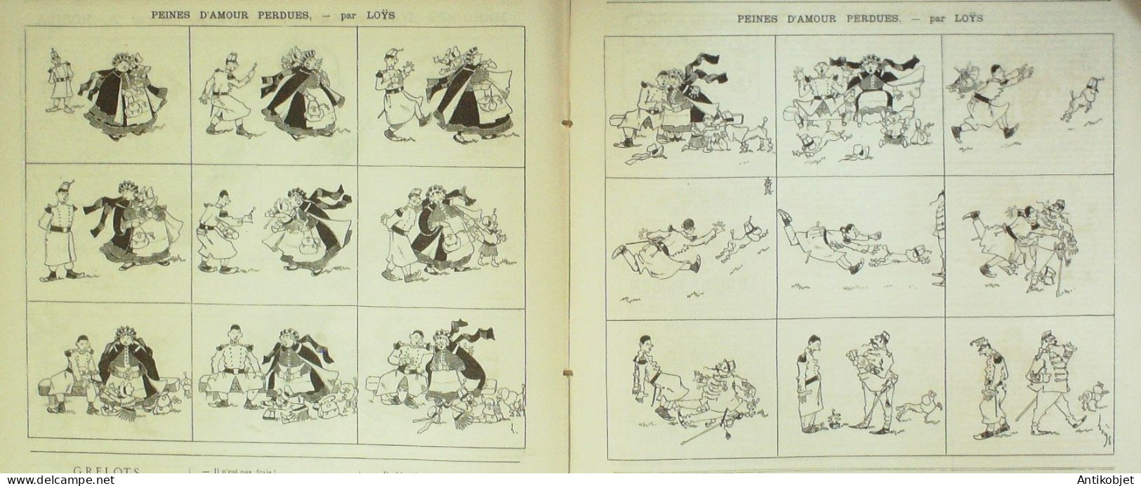 La Caricature 1885 N°286 Homme De Lettres Robida Peines D'amour Loys - Zeitschriften - Vor 1900