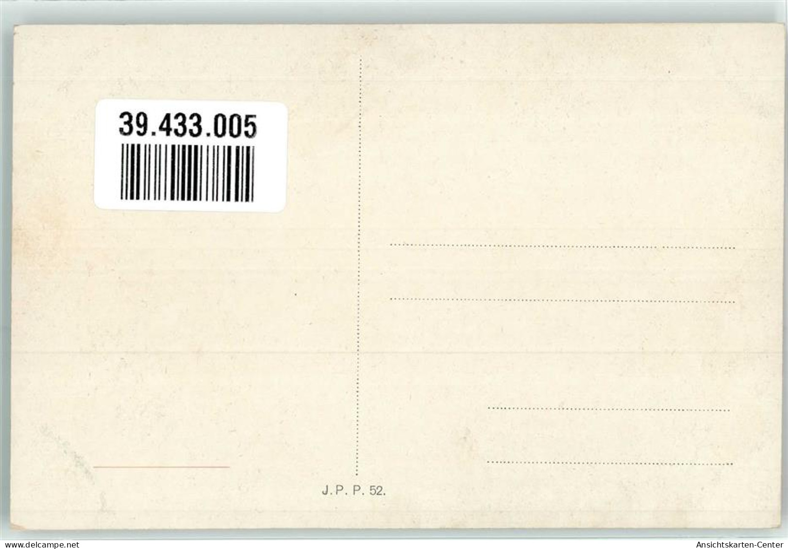 39433005 - Sign.Dvorak Fr. Frau Verlag J.P.P. Nr.52 - Other & Unclassified