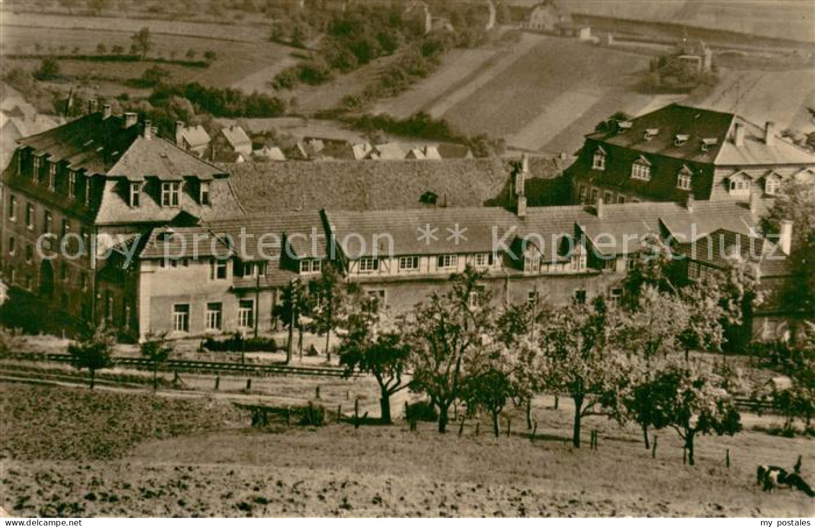 73753489 Lengenfeld Stein Blick Auf FDGB Erholungsheim Bischofstein  - Andere & Zonder Classificatie