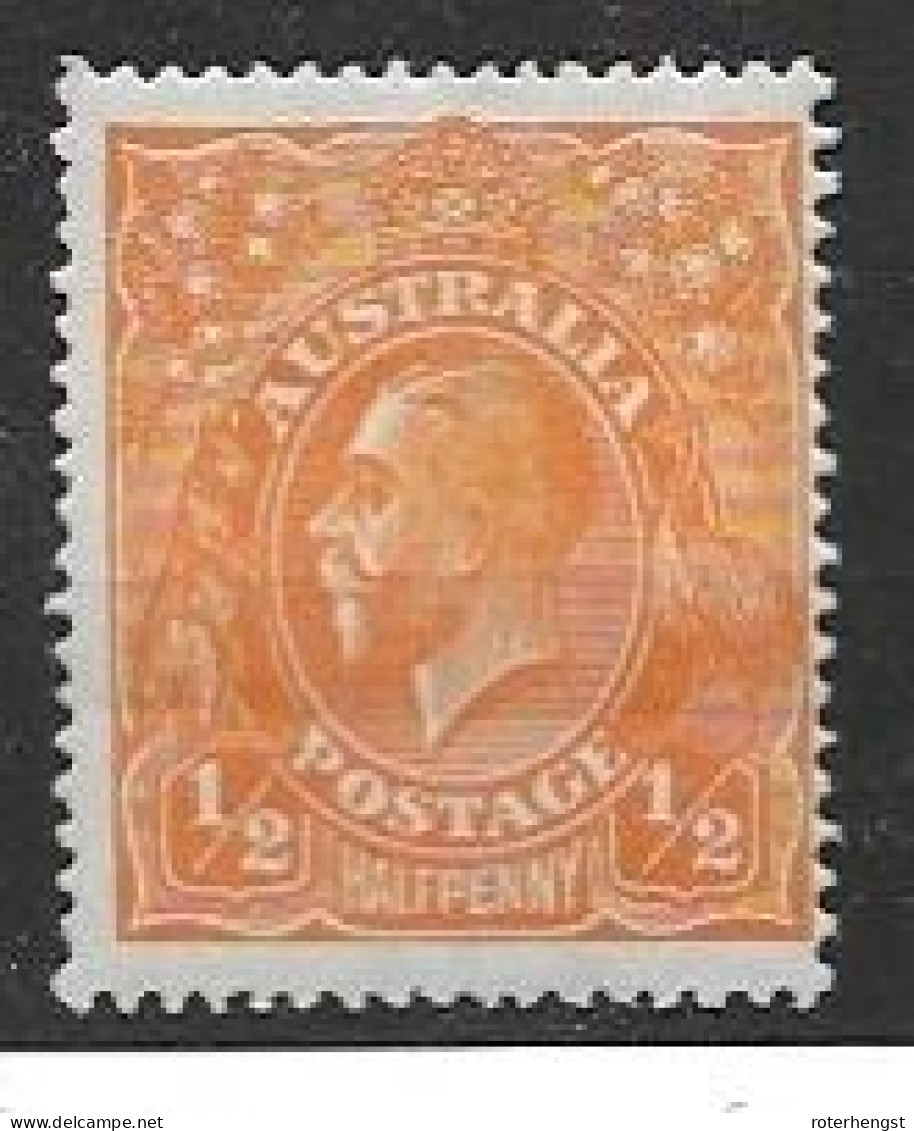 Australia 1923 Mh * Single Crown Wtm - Ongebruikt