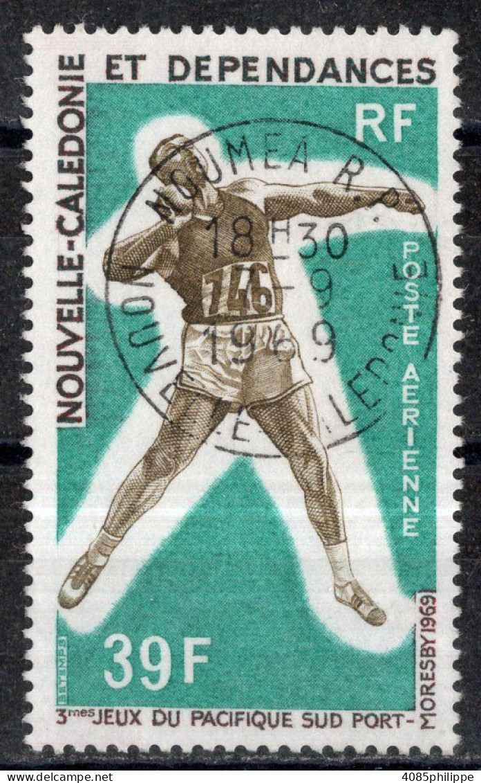 Nvelle CALEDONIE Timbre-Poste Aérienne N°107 Oblitéré TB Cote : 3€00 - Used Stamps