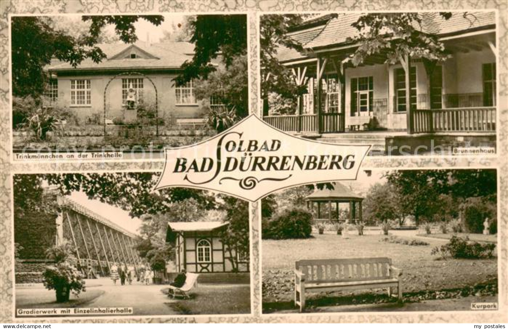 73753468 Bad Duerrenberg Trinkmaennchen Trinkhalle Brunnenhaus Gradierwerk Kurpa - Sonstige & Ohne Zuordnung