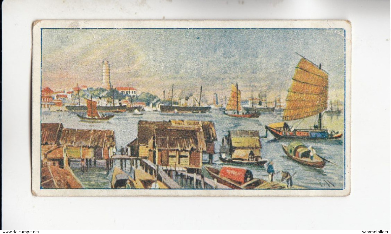 Actien Gesellschaft Die Grössten Handelsplätze Der Welt  Canto ( China )    Serie  62 #5 Von 1900 - Stollwerck
