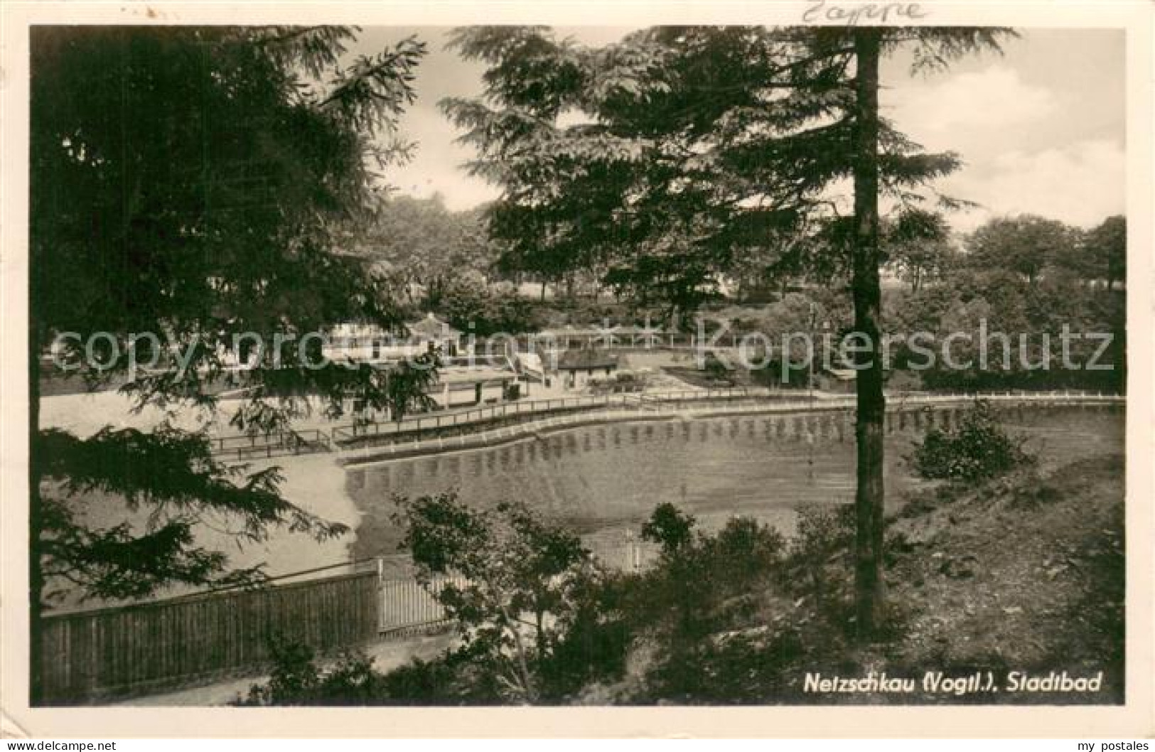 73753454 Netzschkau Stadtbad Freibad Netzschkau - Andere & Zonder Classificatie