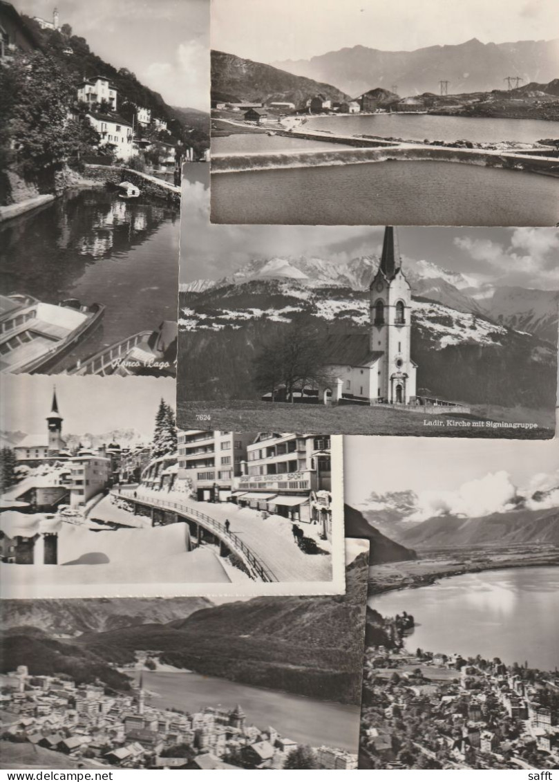 Lot Mit 86 Ansichtskarten Schweiz Schwarz-weiß - 5 - 99 Cartoline
