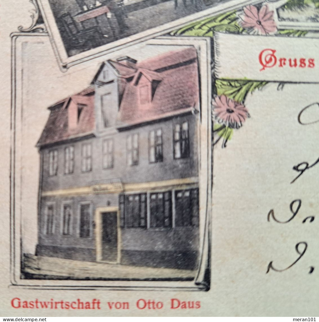 Oebisfelde 1901, Postkarte, Lithographie Gelaufen Groß Twülpstedt - "Gruß Aus" - Haldensleben