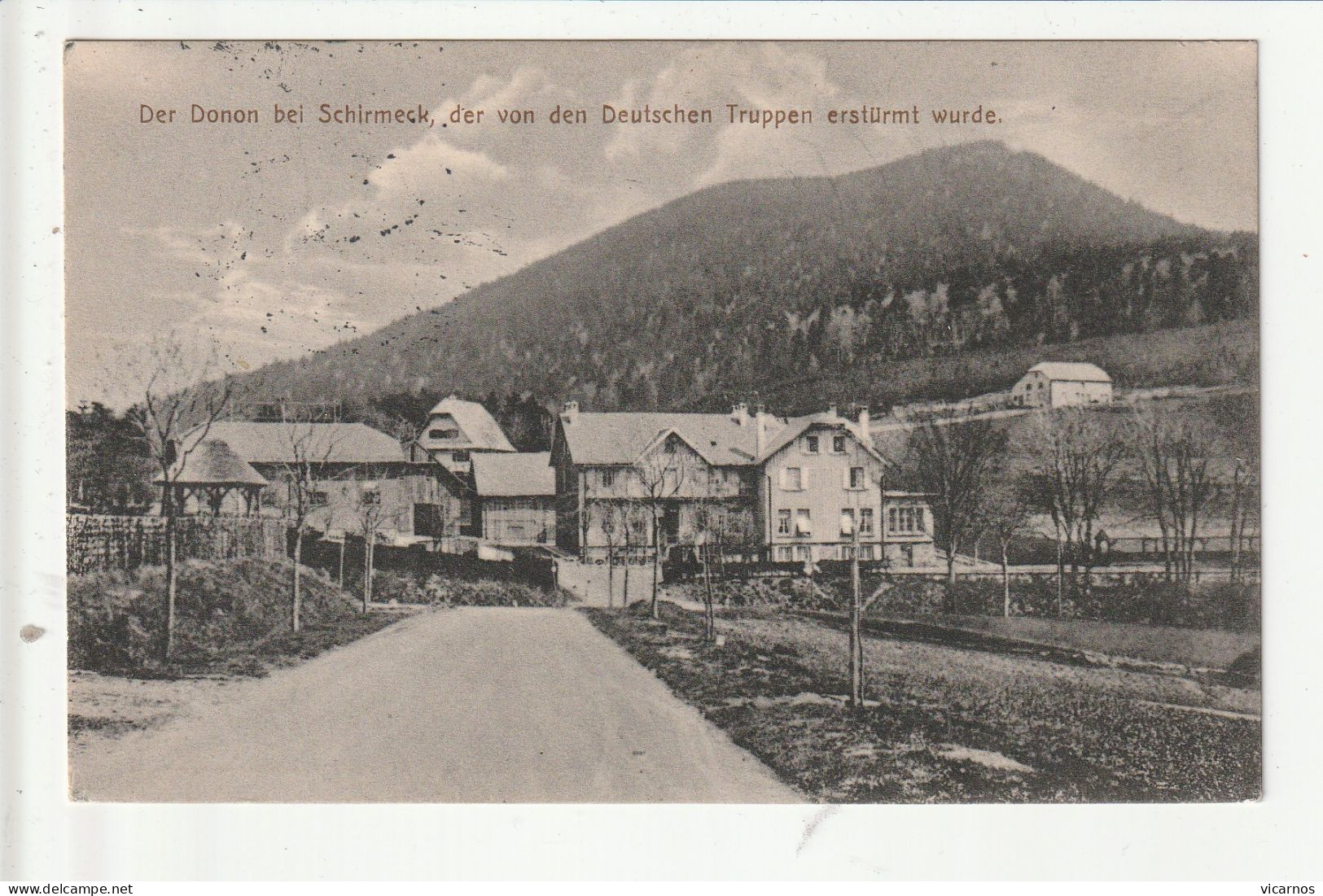 CP 67 Der Donon Bei Schirmeck Der Von Den Deutschen Truppen Erstürmt Wurde - Schirmeck