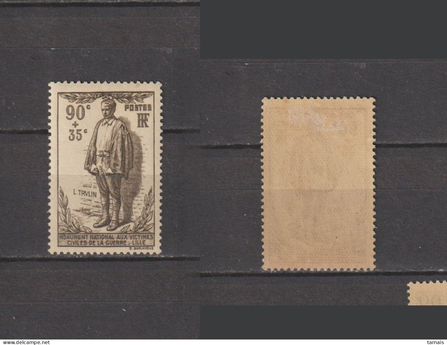 1939 N°420 Pour Les Victimes Civiles Neuf  (lot 362) - Unused Stamps