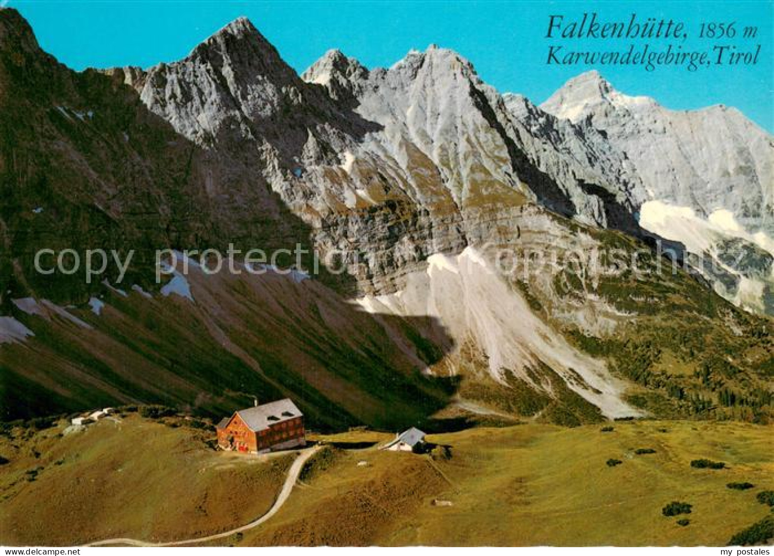 73753416 Hinterriss Tirol Falkenhuette Mit Karwendelgebirge Hinterriss Tirol - Autres & Non Classés