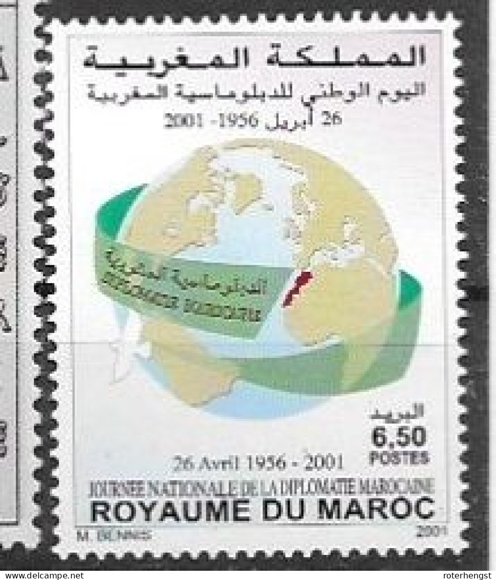 Algeria Mnh ** 2 Euros 2001 - Algerije (1962-...)