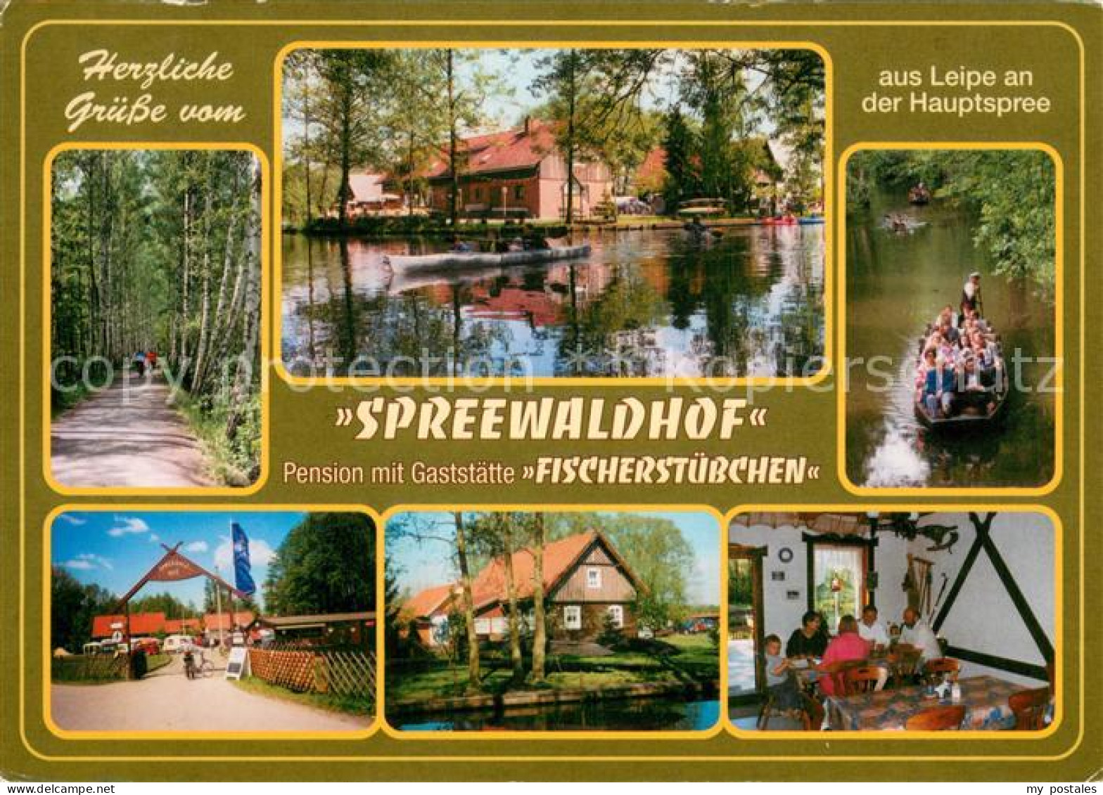 73753398 Leipe Spreewaldhof Pension Mit Gaststaette Fischerstuebchen Spreepartie - Sonstige & Ohne Zuordnung