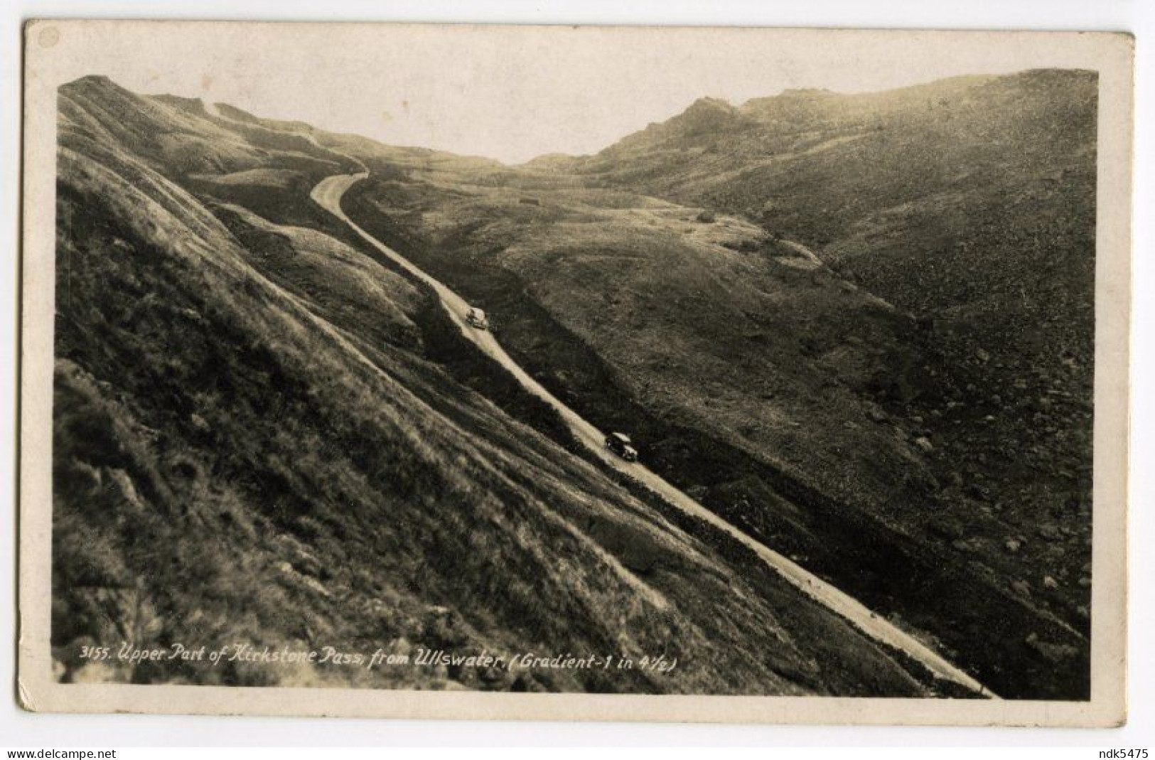 UPPER PART OF KIRKSTONE PASS FROM ULLSWATER... (ABRAHAMS SERIES) - Andere & Zonder Classificatie