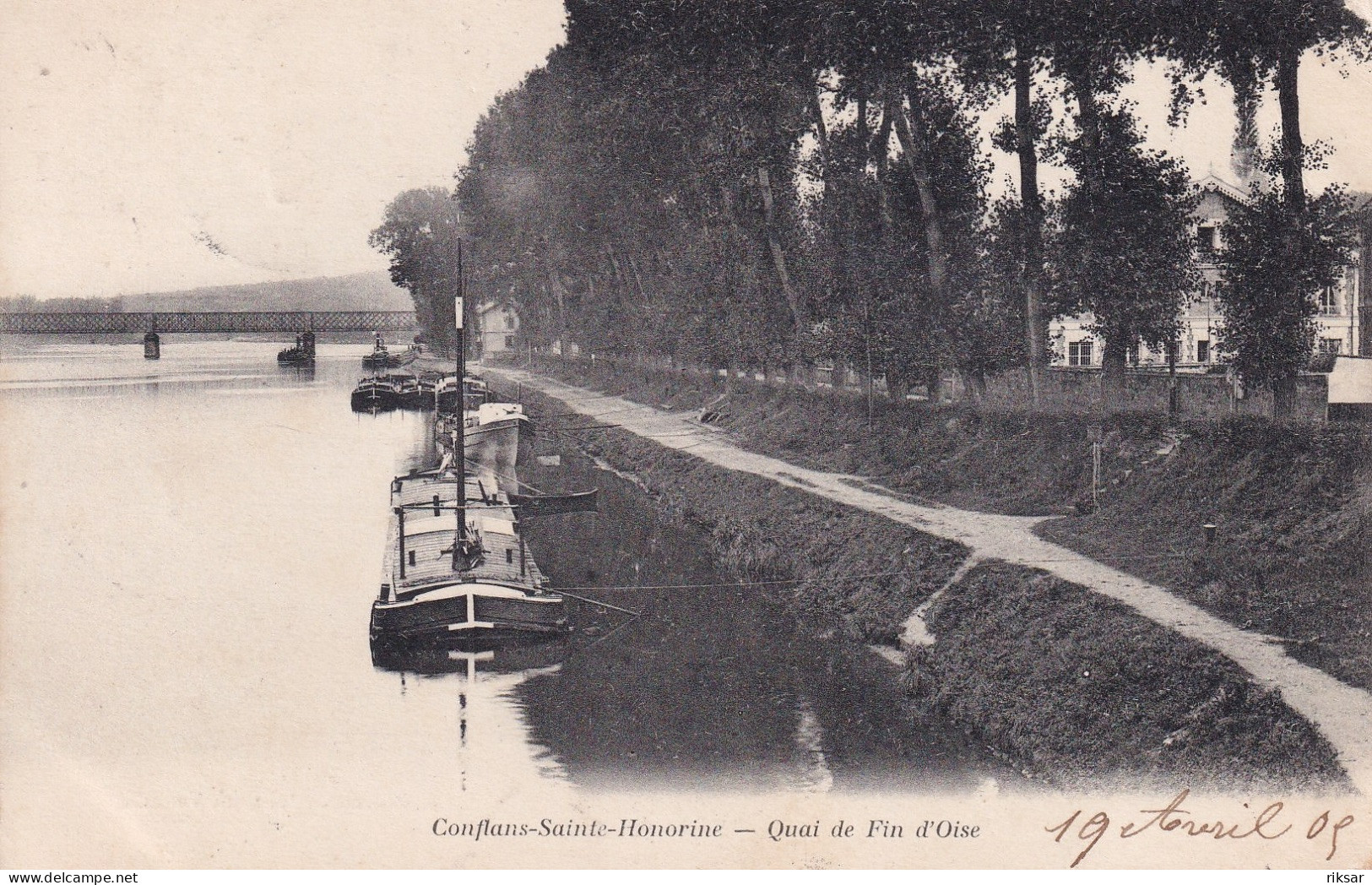 CONFLANS SAINTE HONORINE(BATEAU DE PENICHE) - Conflans Saint Honorine