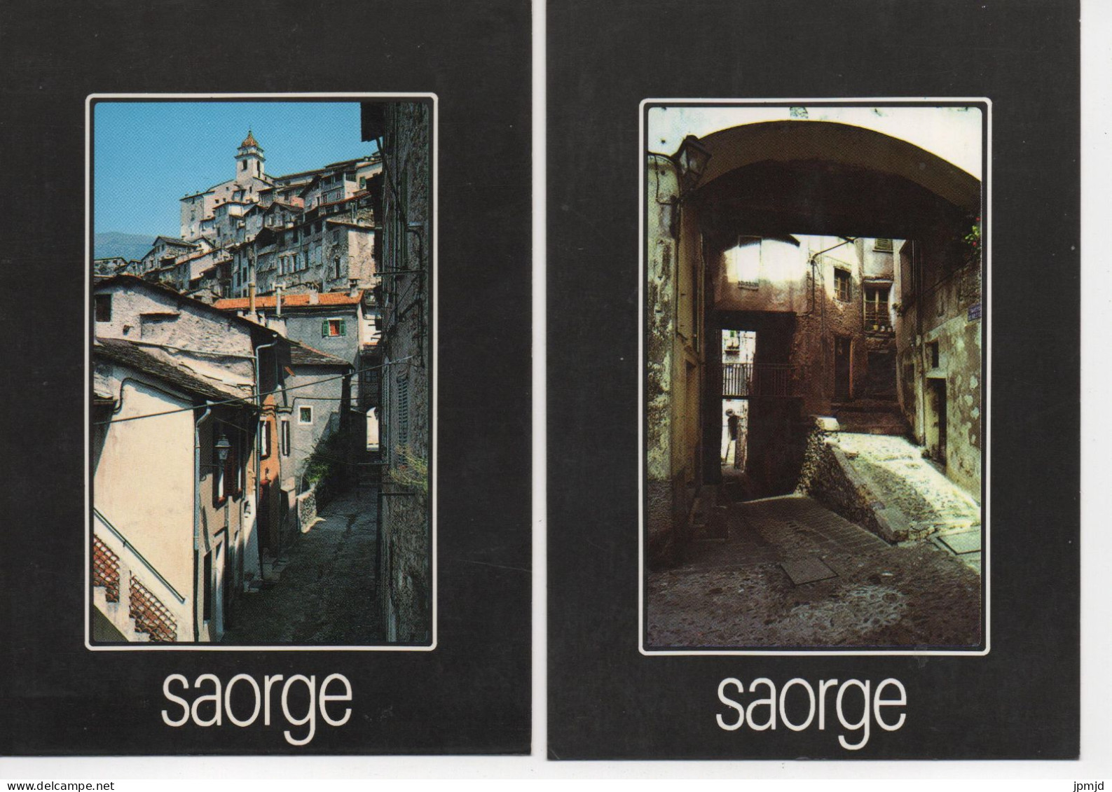 06 - SAORGE - Lot De 4 Cartes Postales En Tbe - (R011) - Autres & Non Classés