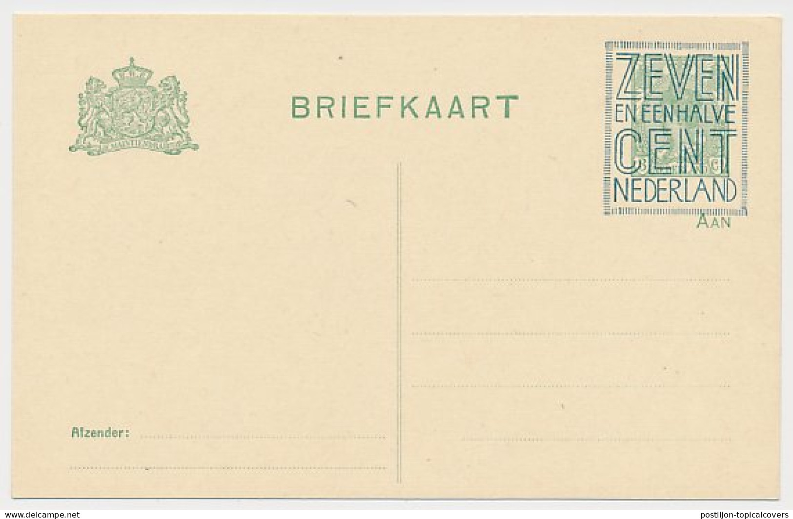 Briefkaart G. 131 I - Postal Stationery