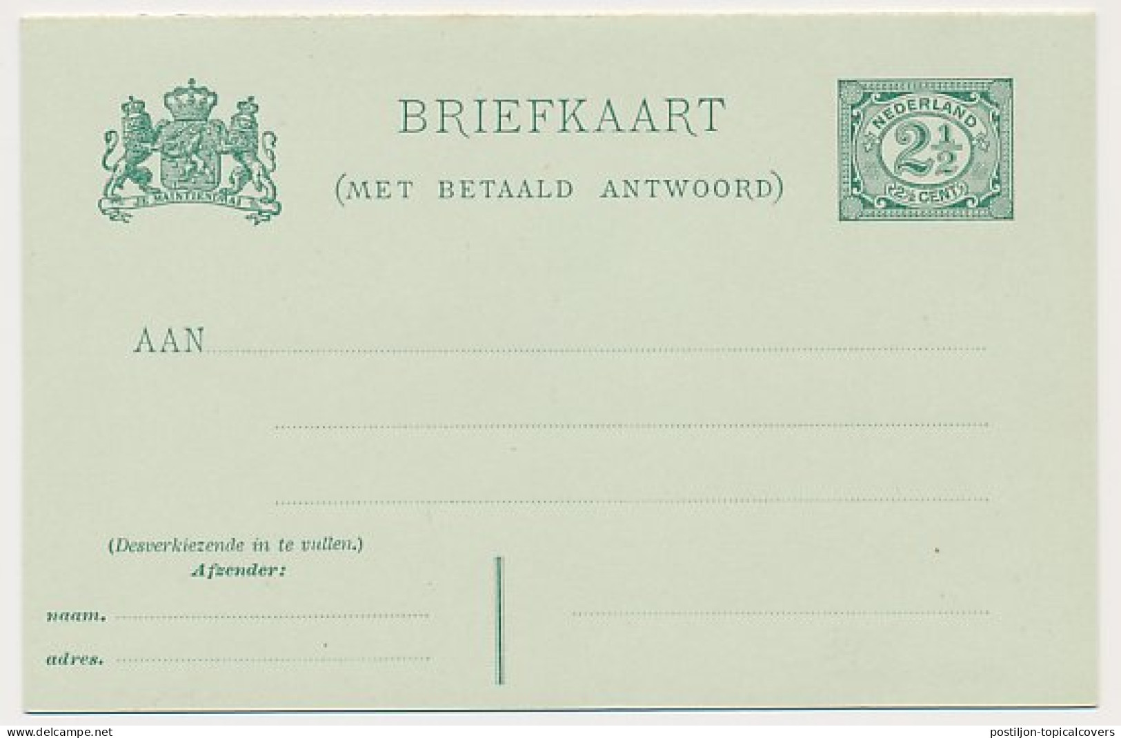 Briefkaart G. 64 - Postal Stationery