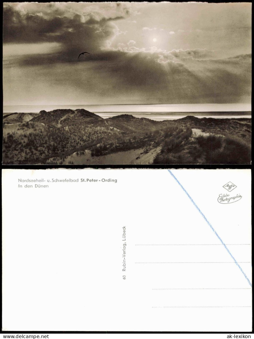 Ansichtskarte St. Peter-Ording In Den Dünen - Stimmungsbild 1961 - Andere & Zonder Classificatie