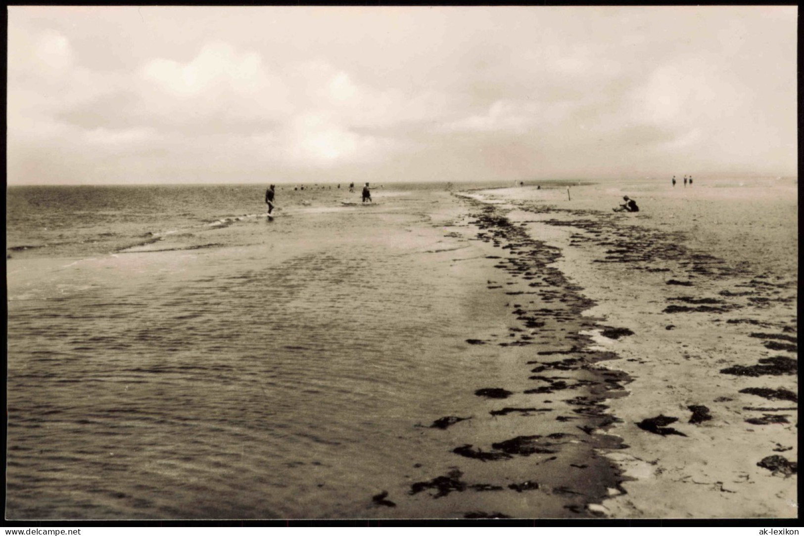 Ansichtskarte St. Peter-Ording Strandleben - Fotokarte 1961 - Andere & Zonder Classificatie