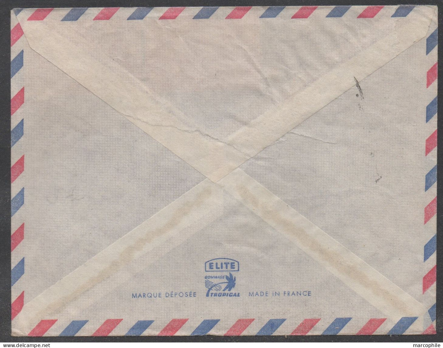 MAYOTTE - COMORES - DZAOUDZI / 1959 LETTRE AVION ==> STRASBOURG (ref 8361) - Storia Postale