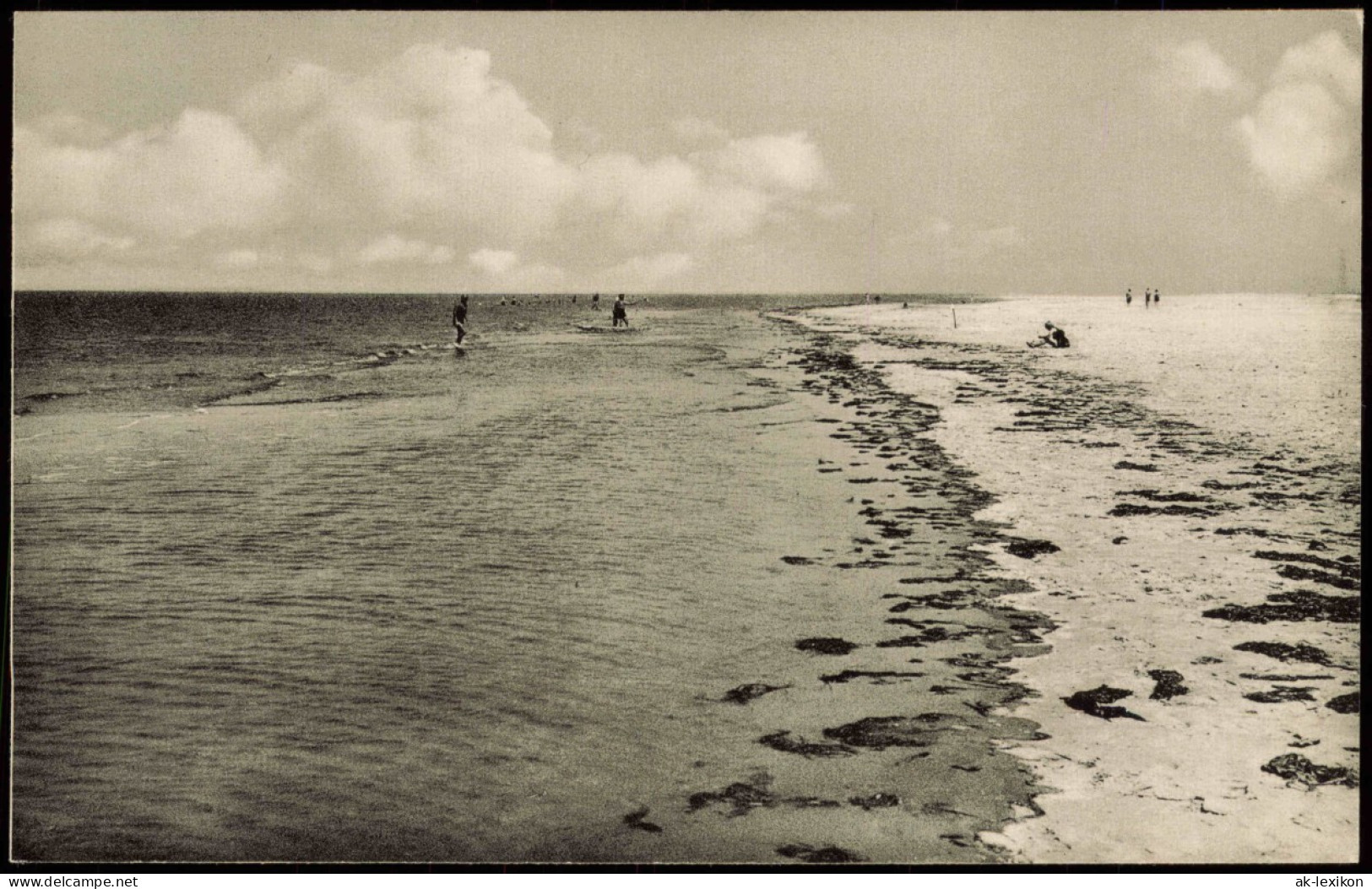 Ansichtskarte St. Peter-Ording Strandpartie 1961 - Autres & Non Classés