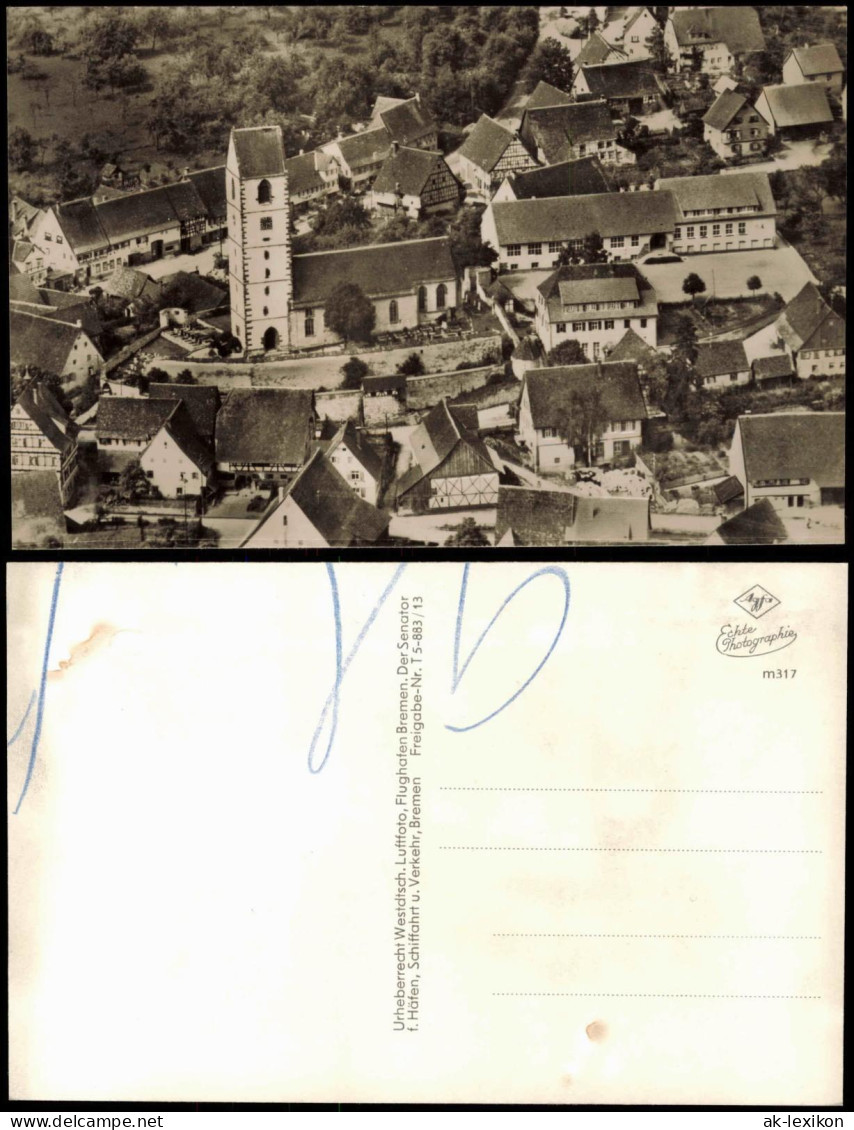 Ansichtskarte Bergfelden-Sulz Am Neckar Luftbild 1959 - Other & Unclassified