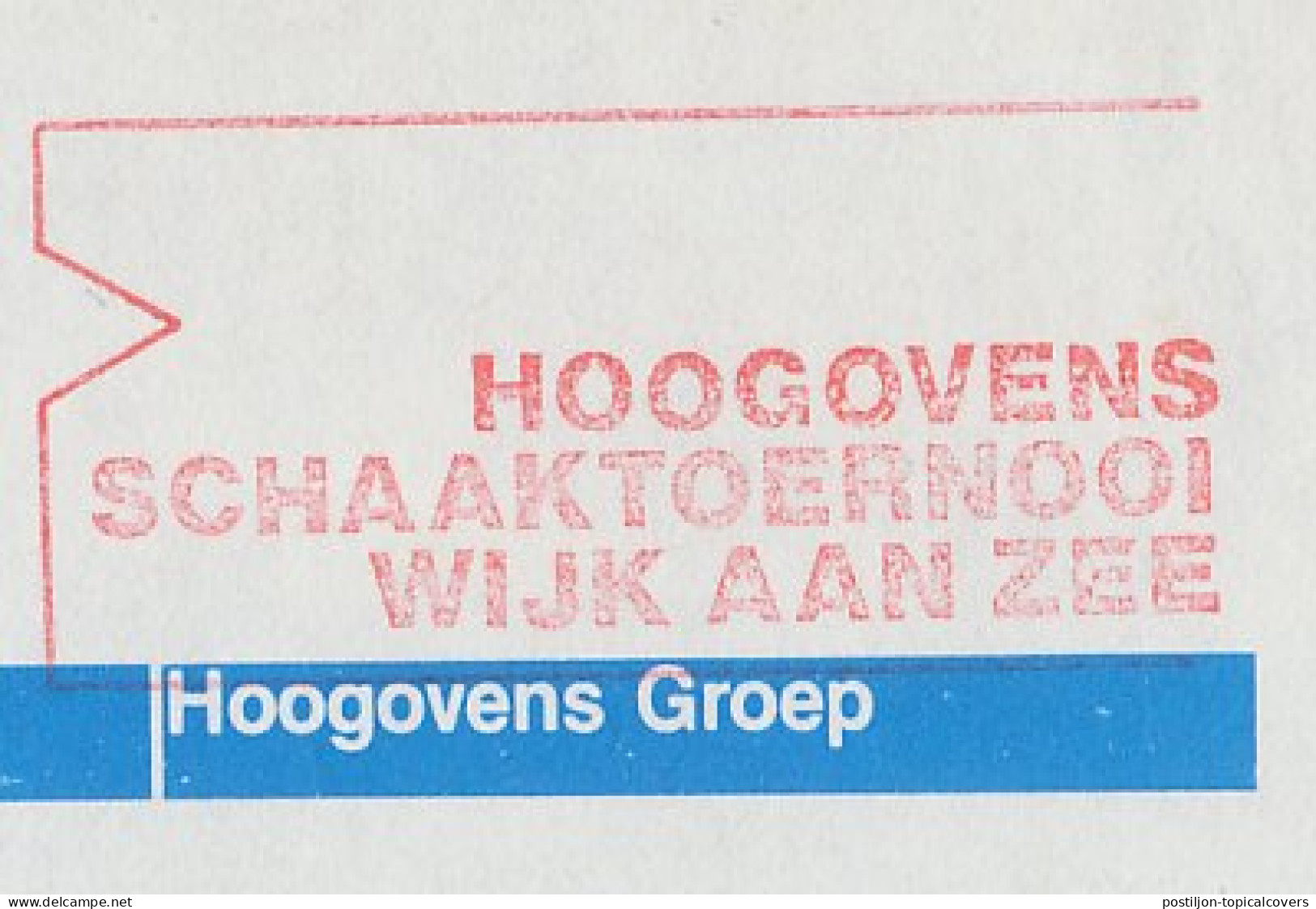 Meter Cover Netherlands 1983 Hoogovens Chess Tournament - Wijk Aan Zee - Non Classés