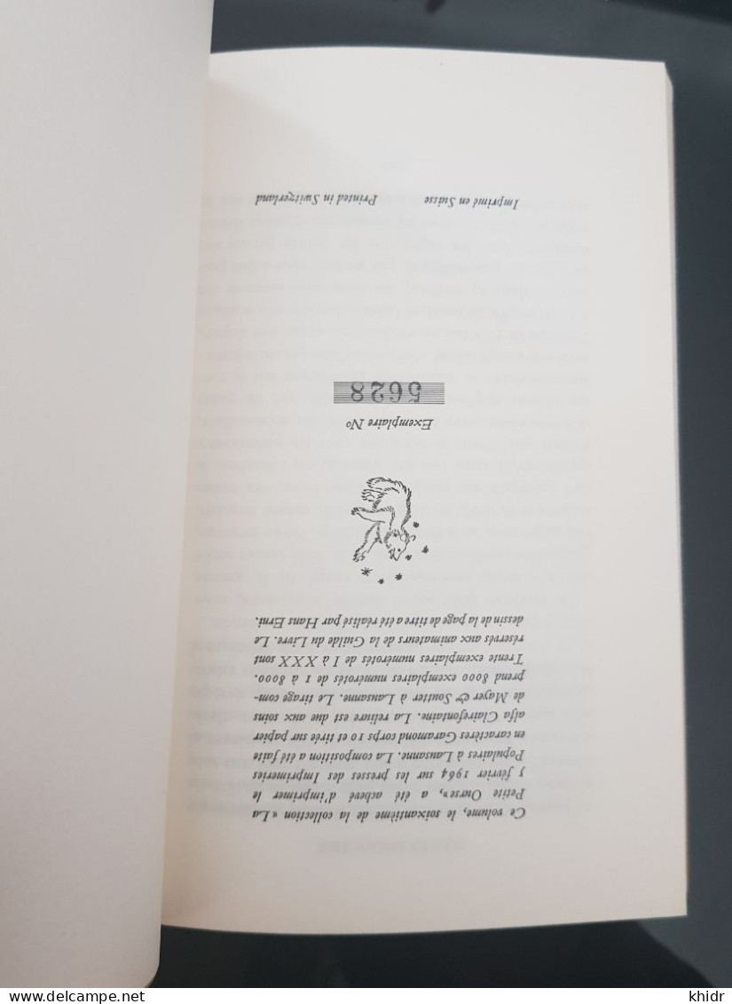 Livre Les Vanilliers De  Georges Limbour - - Otros Clásicos