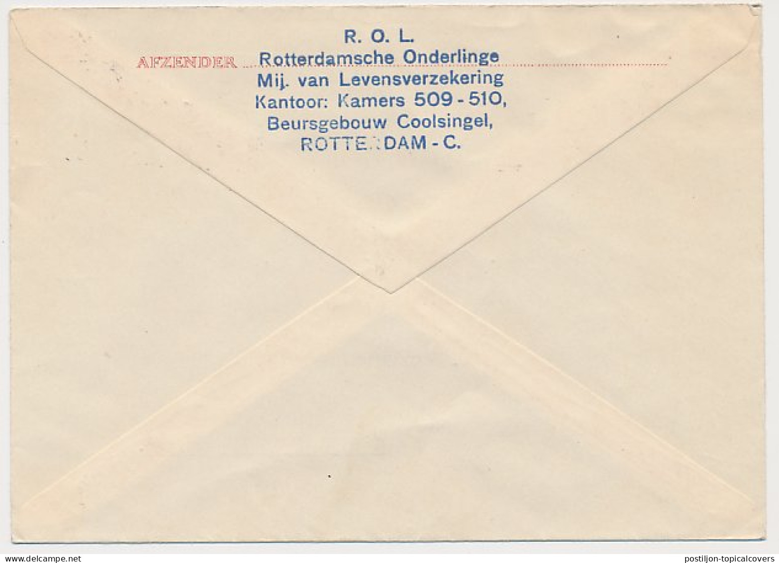 Envelop G. 28 Rotterdam - Katwijk 1941 - Postal Stationery
