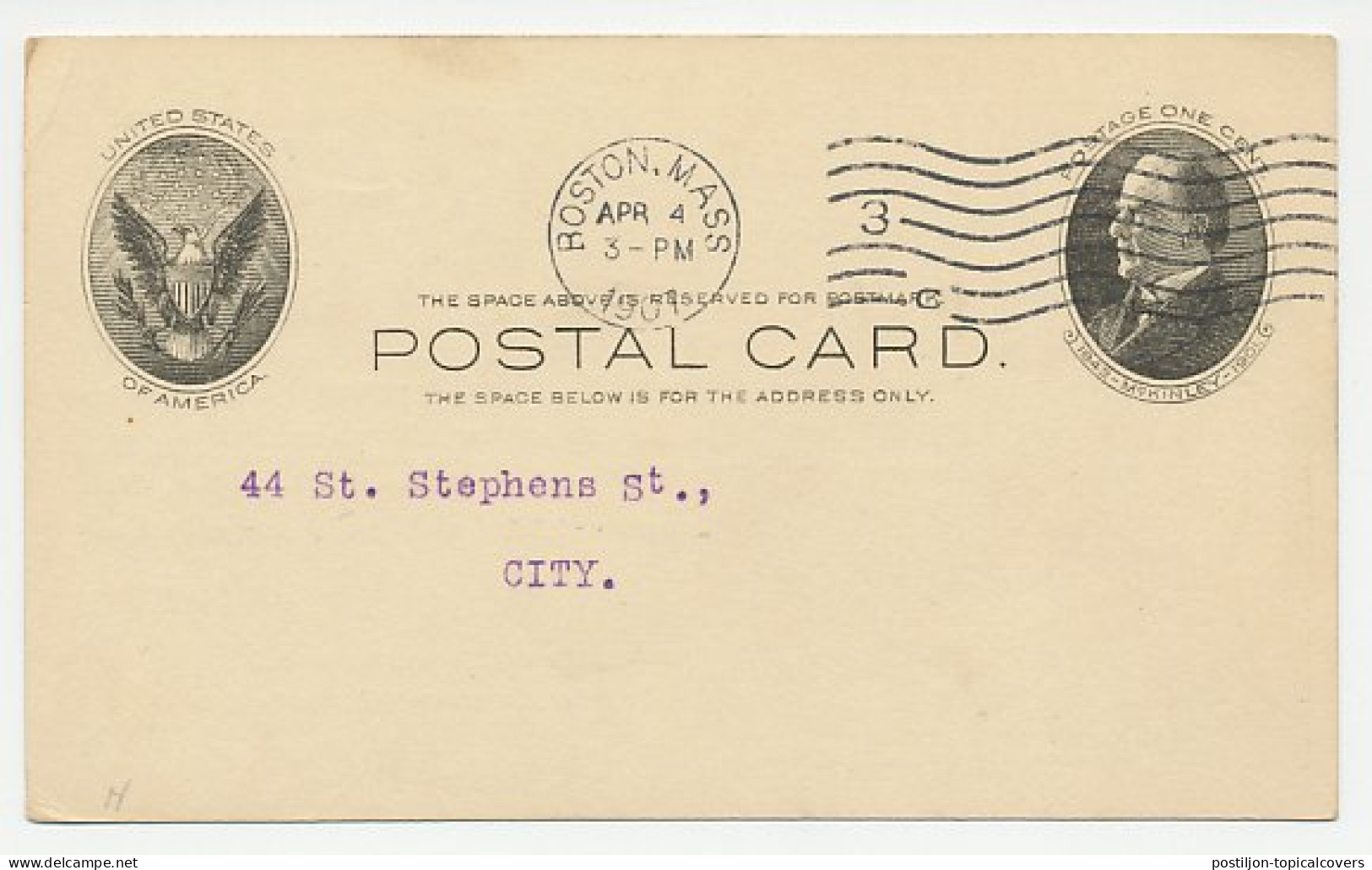 Postal Stationery USA 1907 Japanese Tea Pot - Autres & Non Classés