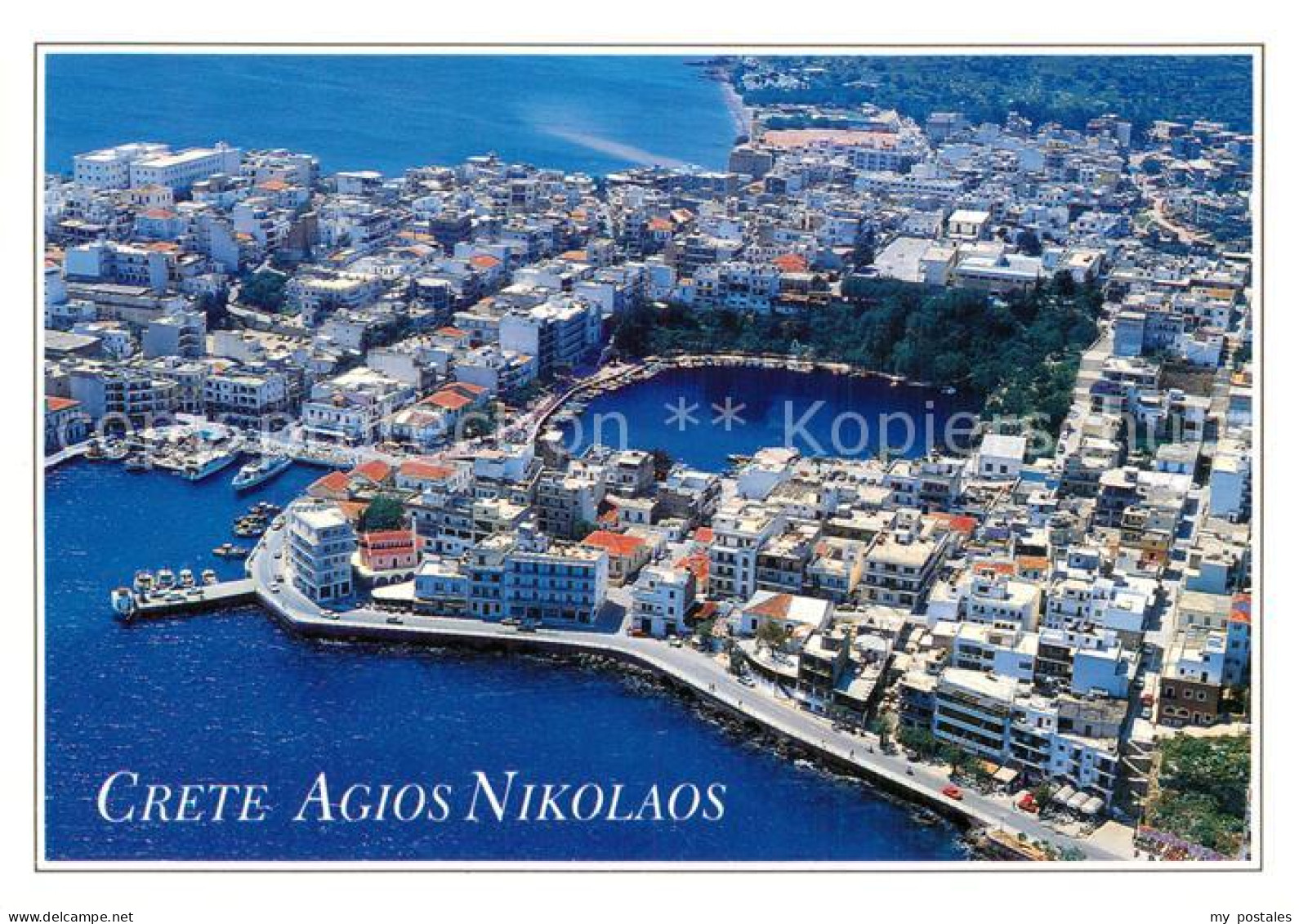 73753341 Agios Nikolaos Fliegeraufnahme Agios Nikolaos - Grecia