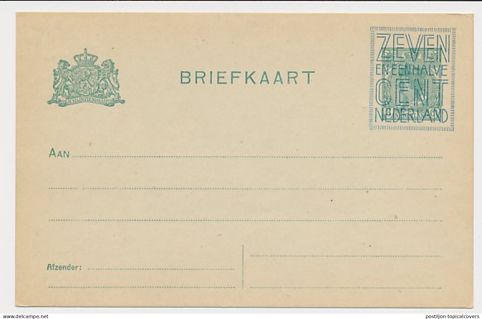 Briefkaart G. 130 A II - Postal Stationery