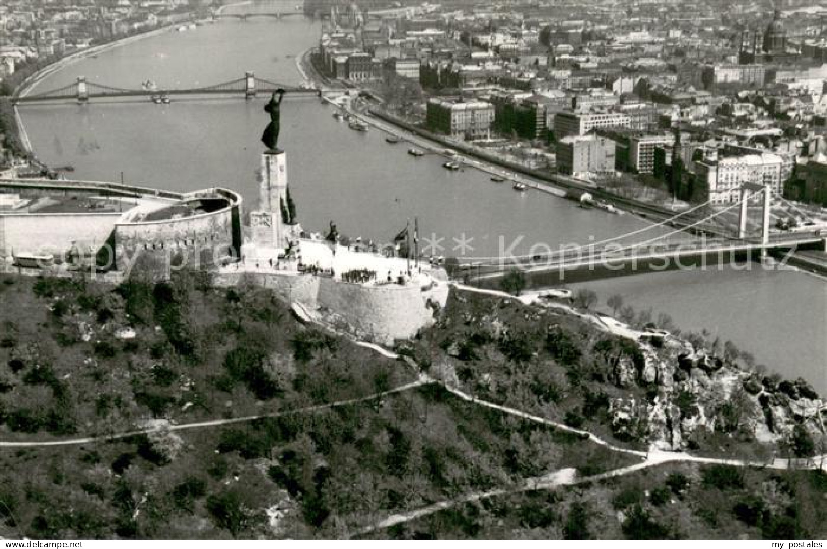 73753335 Budapest Blick Vom Gellertberg Budapest - Hungary