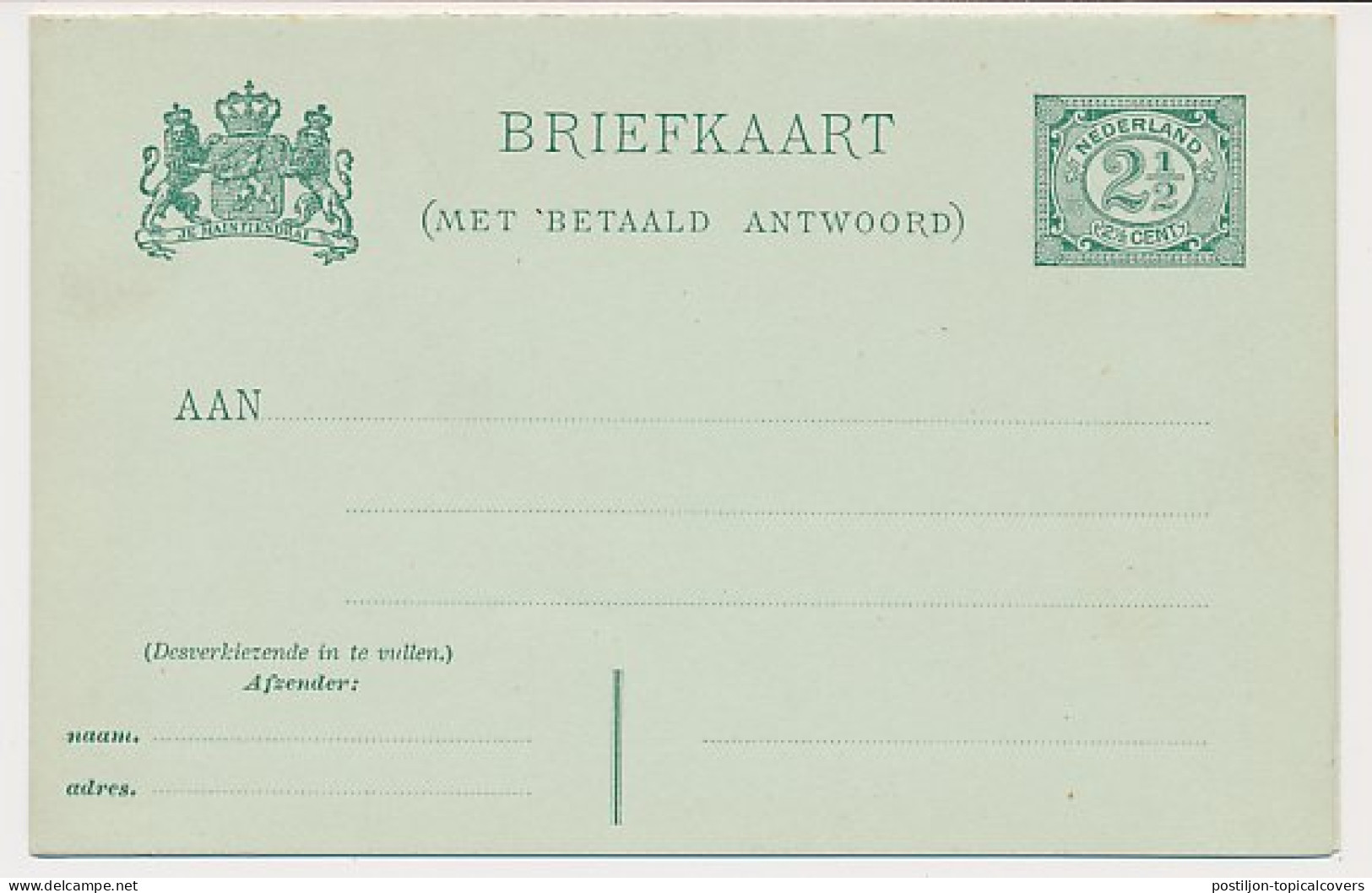 Briefkaart G. 64 - Postal Stationery