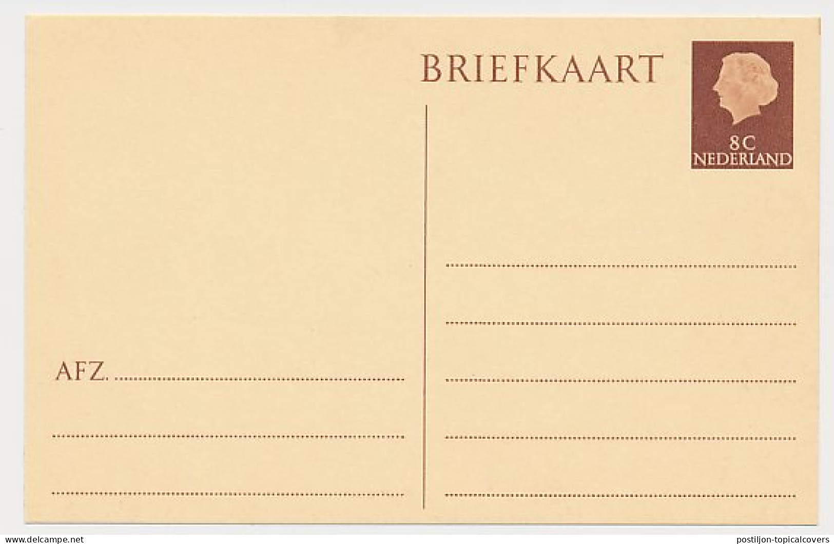 Briefkaart G. 325 - Postal Stationery